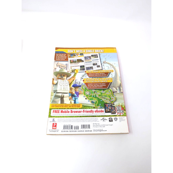 Lego Jurassic World: Prima Official Game Guide fast shipping - Picture 3 of 7